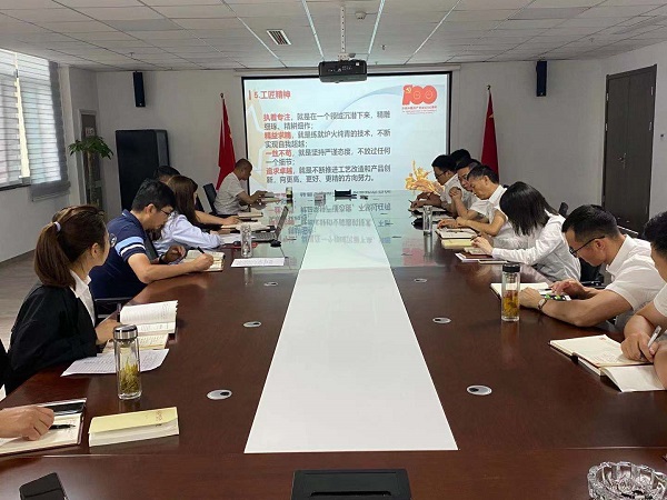 霍邱项目党支部发展“讲党课促发展”活动